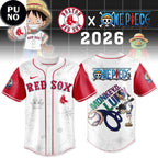 Boston Red Sox x One Piece Night 2026 Baseball Jersey