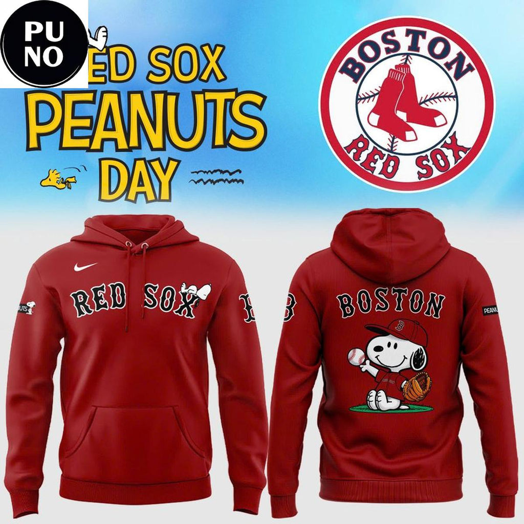 Boston Red Sox x Peanuts Day 2026 Hoodie
