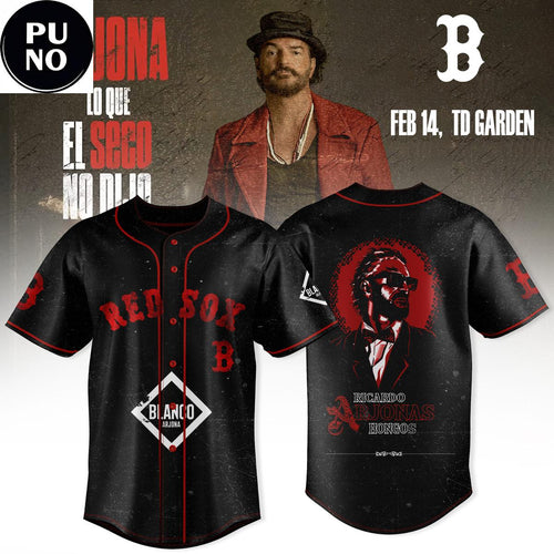 Boston Red Sox x Ricardo Arjona Lo Que El Seco No Dijo 2026 Baseball Jersey