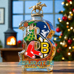 Boston Teams Glory Limited Edition Whiskey Bottle