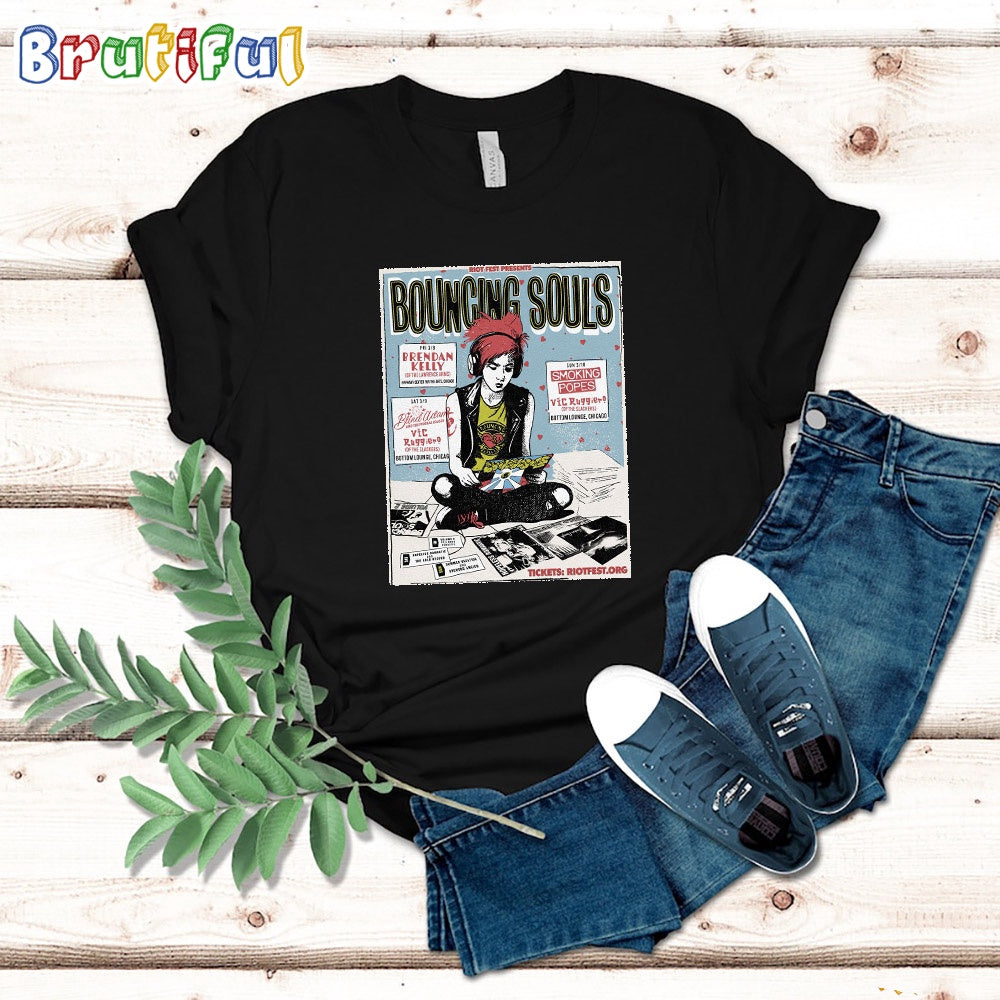 Bouncing Souls Riot Fest Present 2024 T Shirt