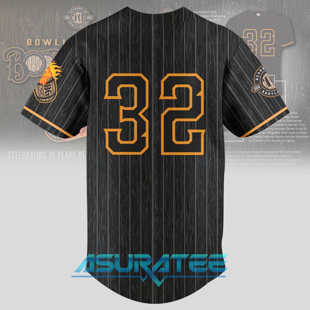 Bowling Green Revamps Bootleggers 10th Anniversary Baseball Jersey
