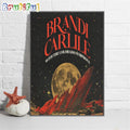 Brandi Carlile Featuring The Hanseroth Twins March 2024 Washington Dc The Anthem Tour Wall Art Poster Canvas