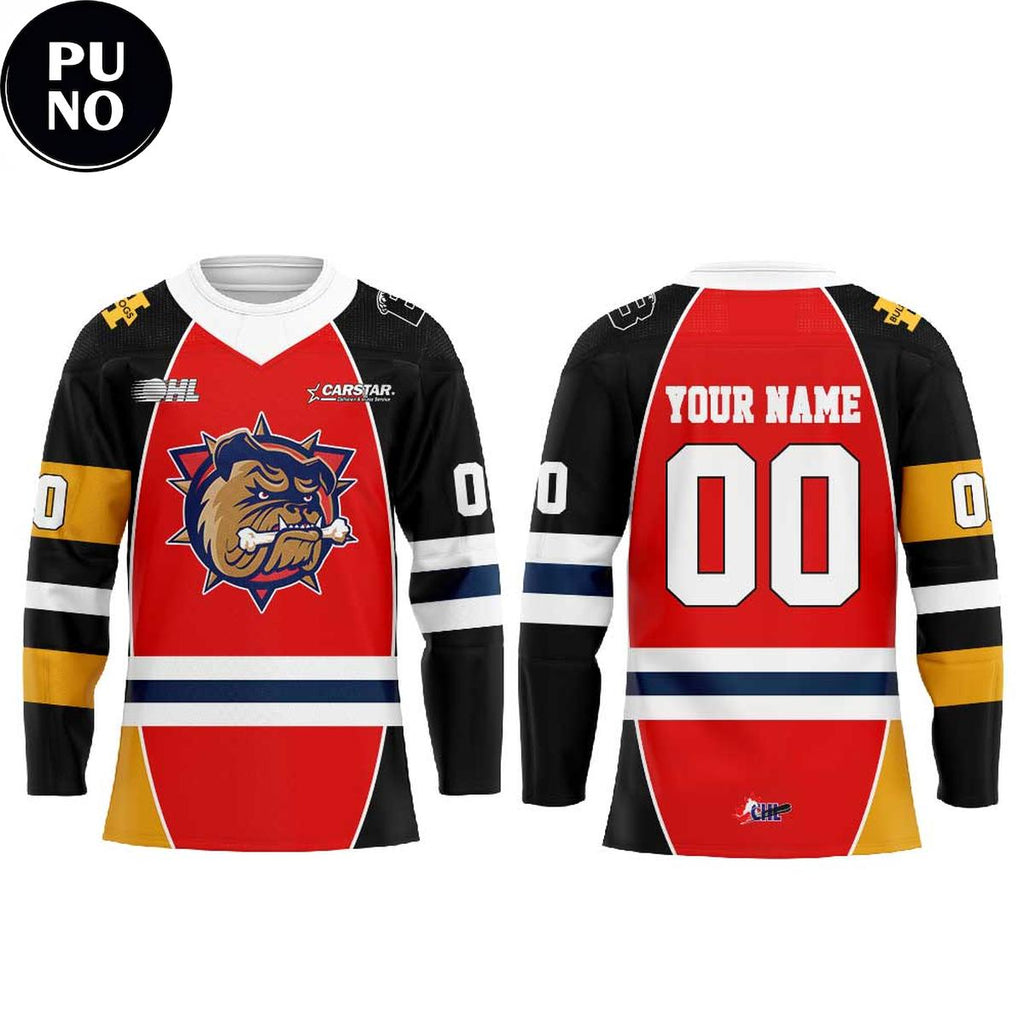 Brantford Bulldogs Recognizes Michael Andlauer 2026 Personalized Hockey Jersey