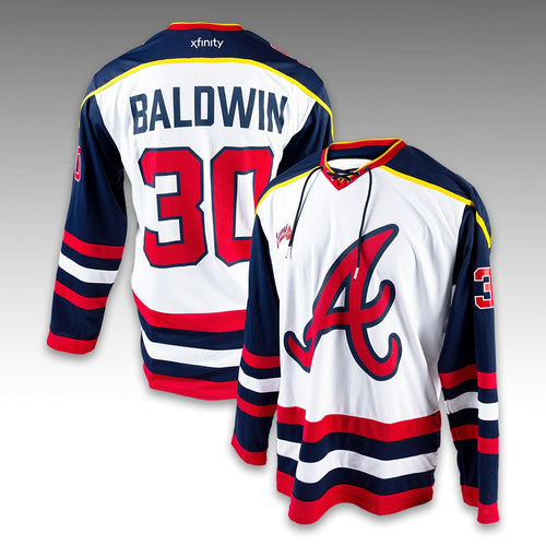 Braves Drake Baldwin Hockey Jersey 2026 Giveaway