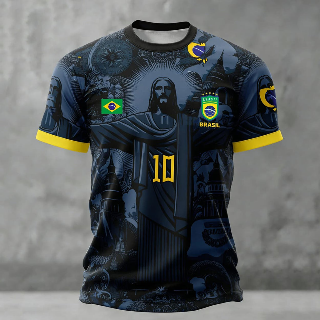 Brazil World Cup 2026 Christ The Redeemer Shirt