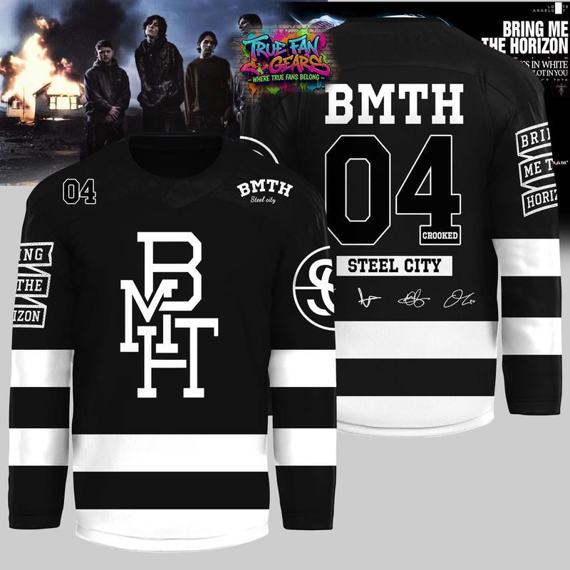 Bring Me the Horizon Steel City 2026 Limited Edition Hockey Jersey