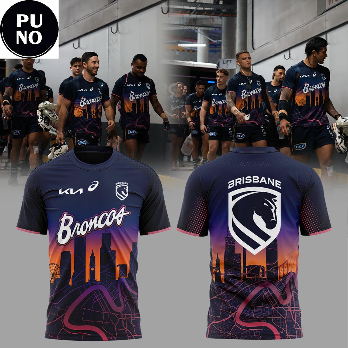 Brisbane Broncos Magic Round Arrivals 2026 Hoodie T-Shirt