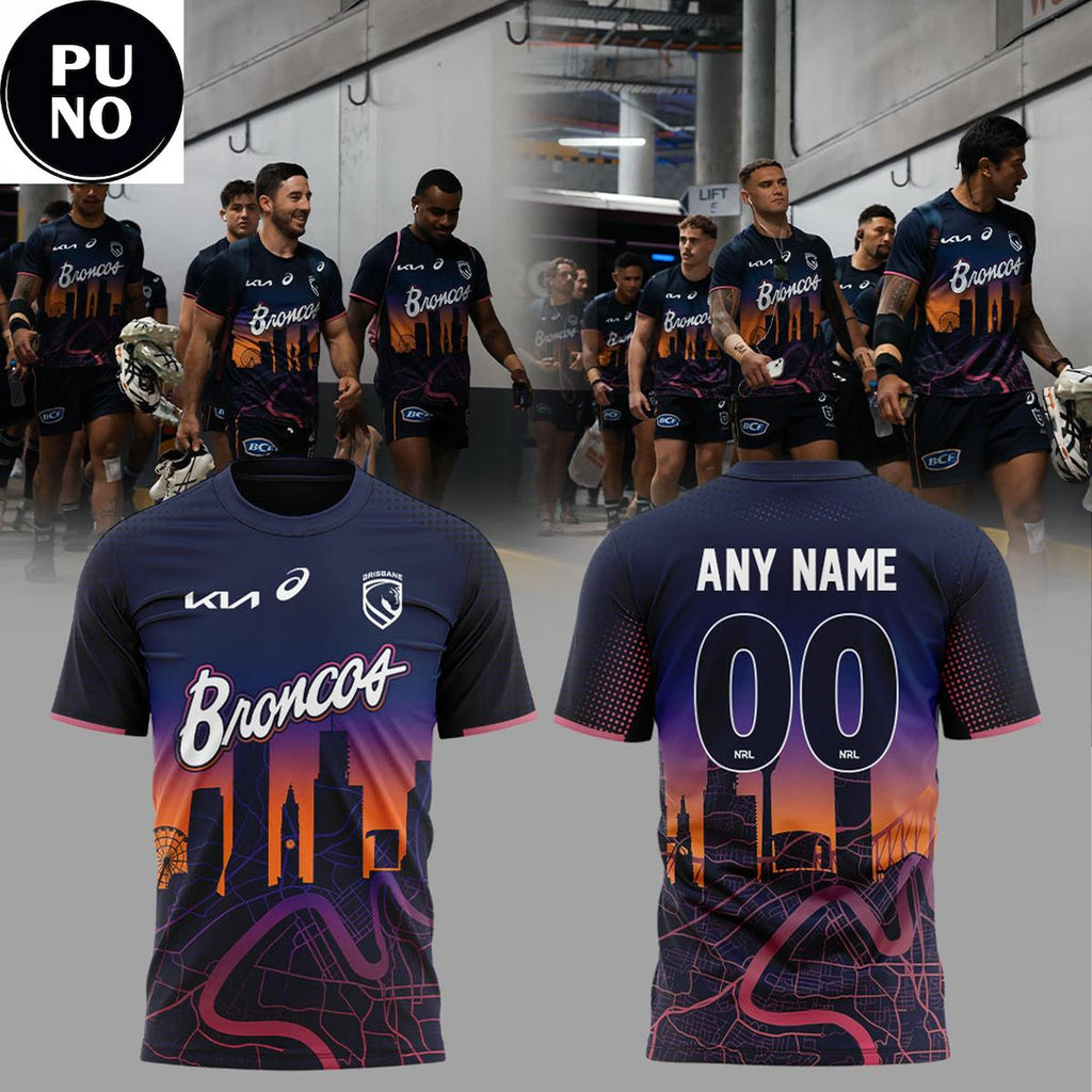 Brisbane Broncos Magic Round Arrivals 2026 Hoodie T-Shirt