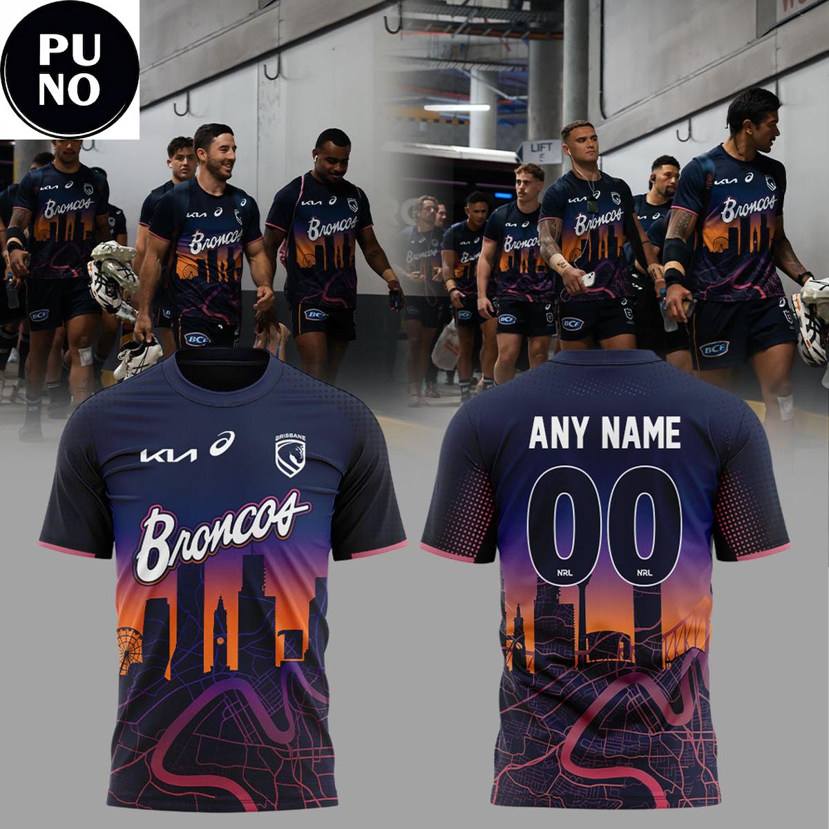 Brisbane Broncos Magic Round Arrivals 2026 Hoodie T-Shirt