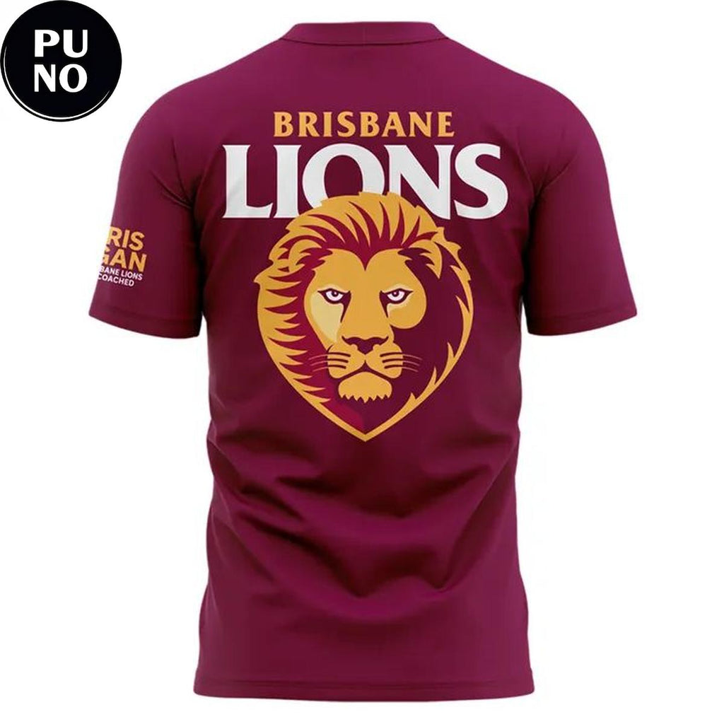 Brisbane Lions 2026 Coach Chris Fagan 238 Game Hoodie T-Shirt