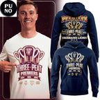 Brisbane Lions 2026 Three-Peat Premiers Champions Hoodie T-Shirt
