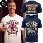 Brisbane Lions 2026 Three-Peat Premiers Champions Hoodie T-Shirt