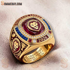 Brisbane Lions AFL Champions Three-Peat 20242025-2026 Ring