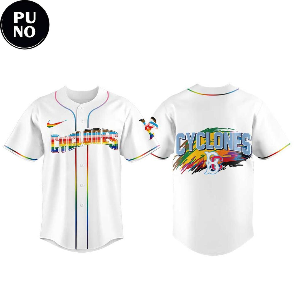 Brooklyn Cyclones Pride Night 2026 Baseball Jersey