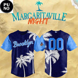 Brooklyn Cyclones x Margaritaville Night 2026 Personalized Baseball Jersey