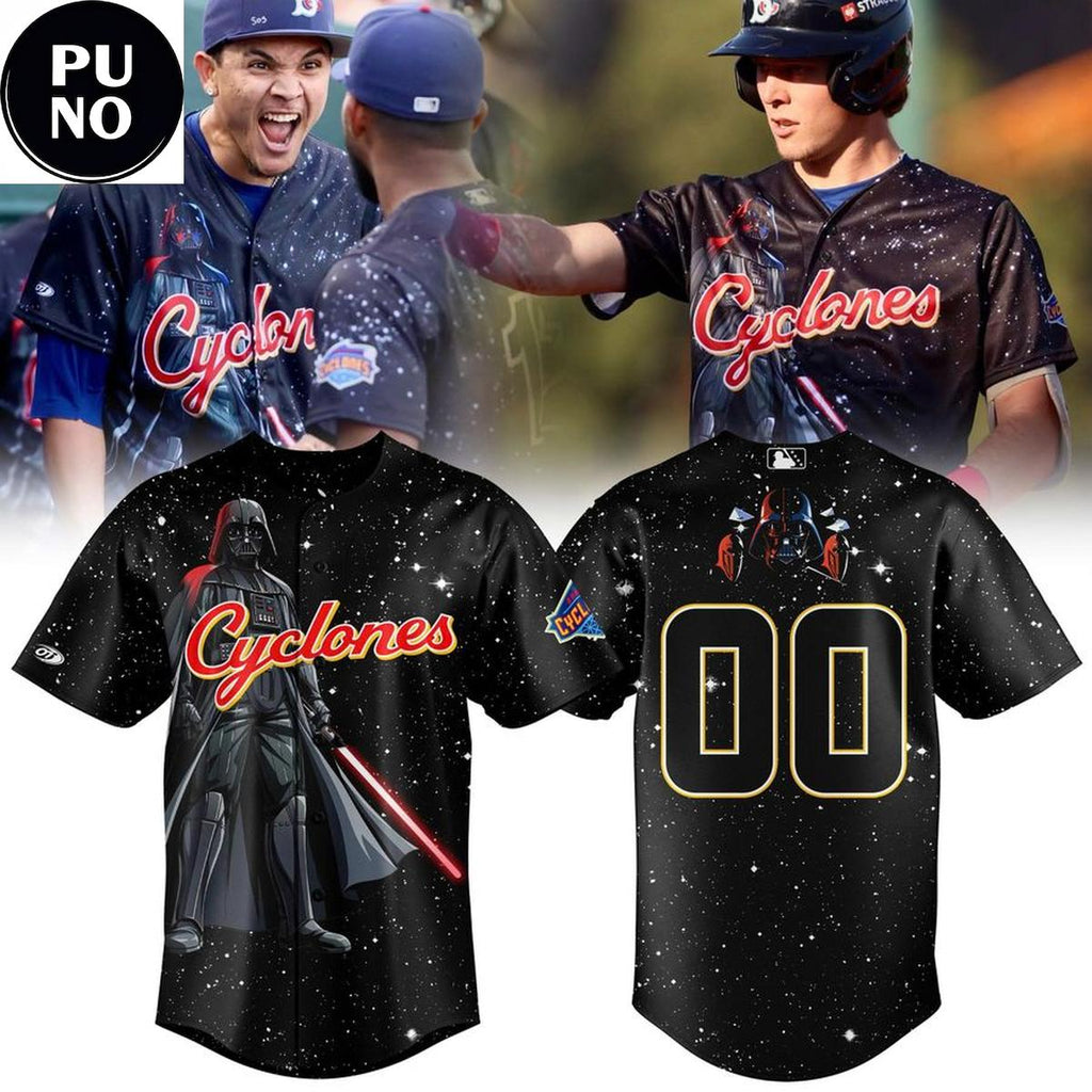 Brooklyn Cyclones x Star Wars Night 2026 Personalized Baseball Jersey