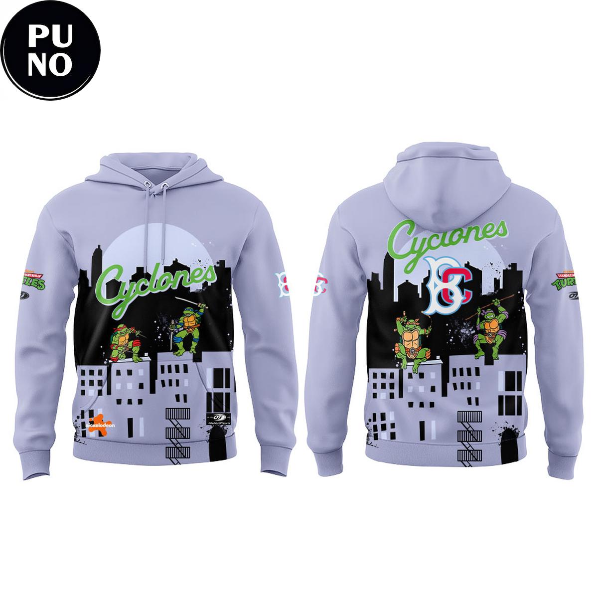 Brooklyn Cyclones x Teenage Mutant Ninja Turtles 2026 Hoodie