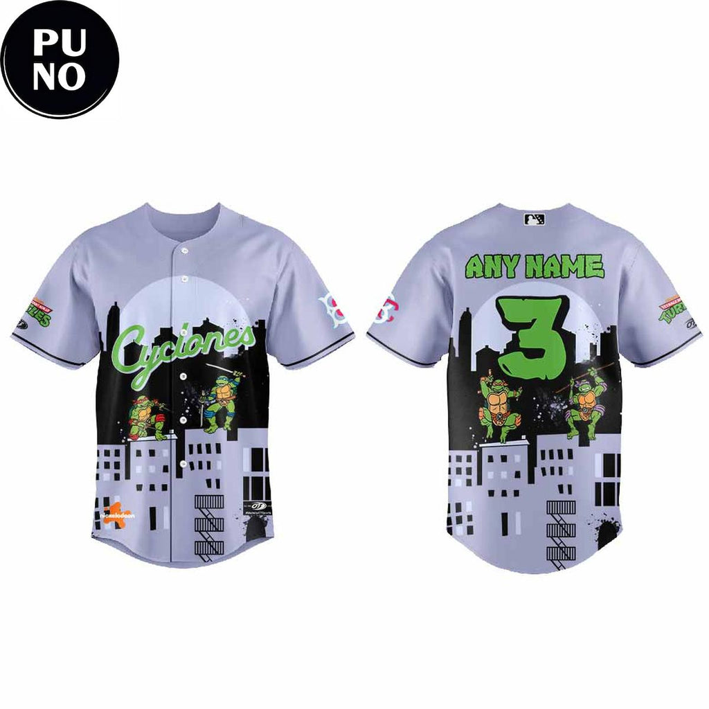 Brooklyn Cyclones x Teenage Mutant Ninja Turtles 2026 Personalized Baseball Jersey