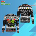 Brooklyn Nets Holiday Heroes Ugly Christmas Sweater