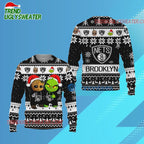 Brooklyn Nets Holiday Heroes Ugly Christmas Sweater