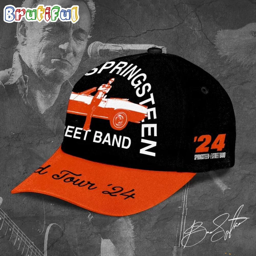 Bruce Springsteen E Street Band World Tour 2024 Baseball Cap