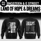 Bruce Springsteen Land of Hope and Dreams American Tour 2026 Hoodie Shirt