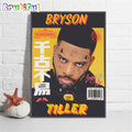 Bryson Tiller Tour 2024 Poster Canvas Art