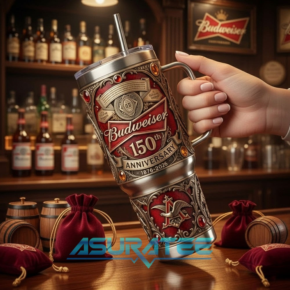 Budweiser 150th Anniversary 2026 Limited Edition YETI Tumbler