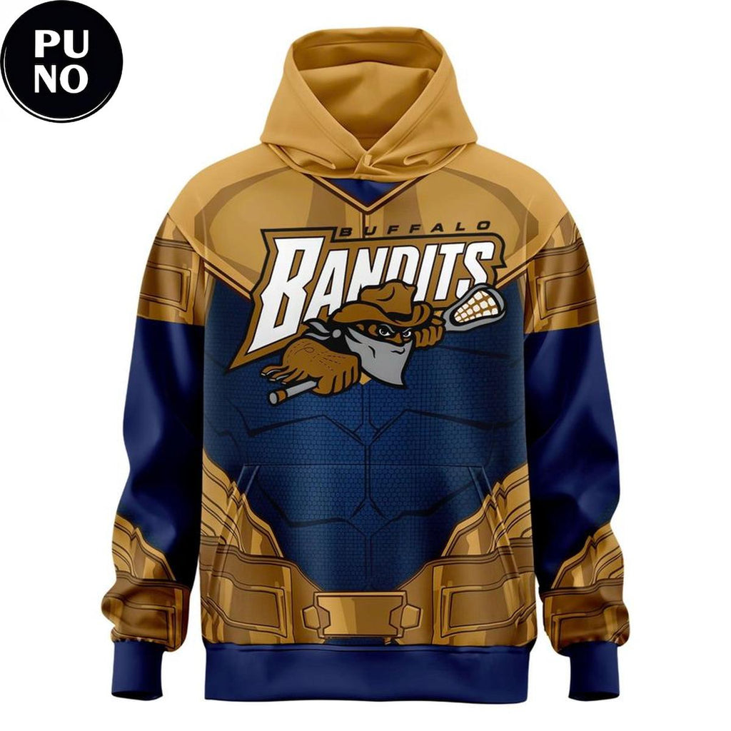 Buffalo Bandits Marvel Super Hero Night 2026  Power of Thanos Hoodie T-Shirt