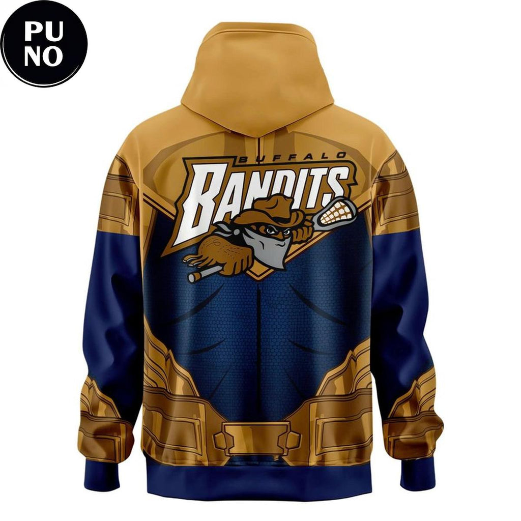 Buffalo Bandits Marvel Super Hero Night 2026  Power of Thanos Hoodie T-Shirt