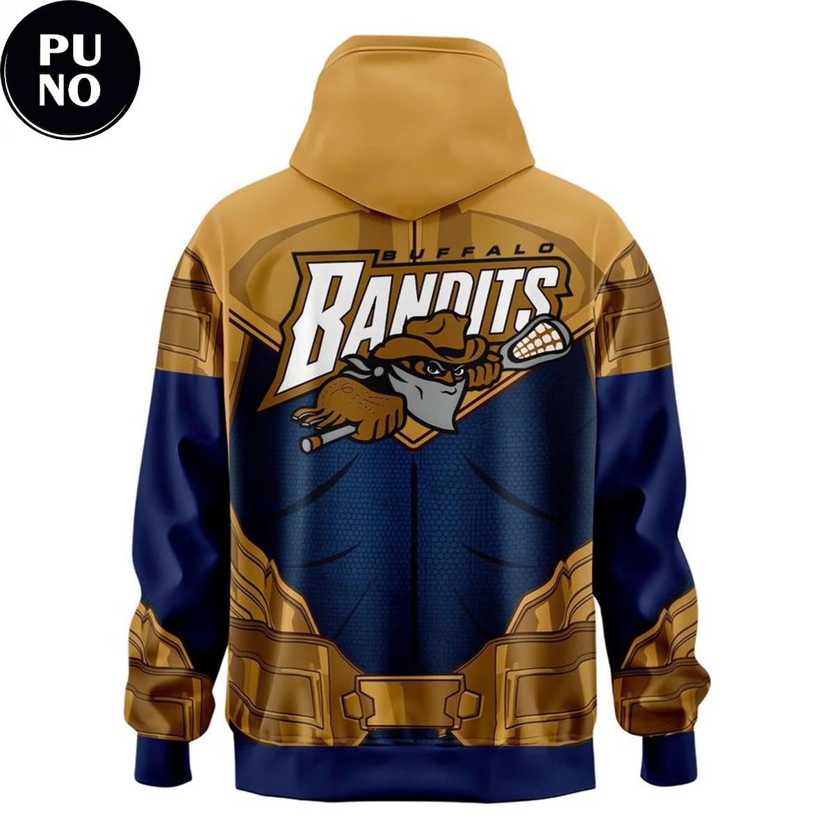 Buffalo Bandits Marvel Super Hero Night 2026  Power of Thanos Hoodie T-Shirt
