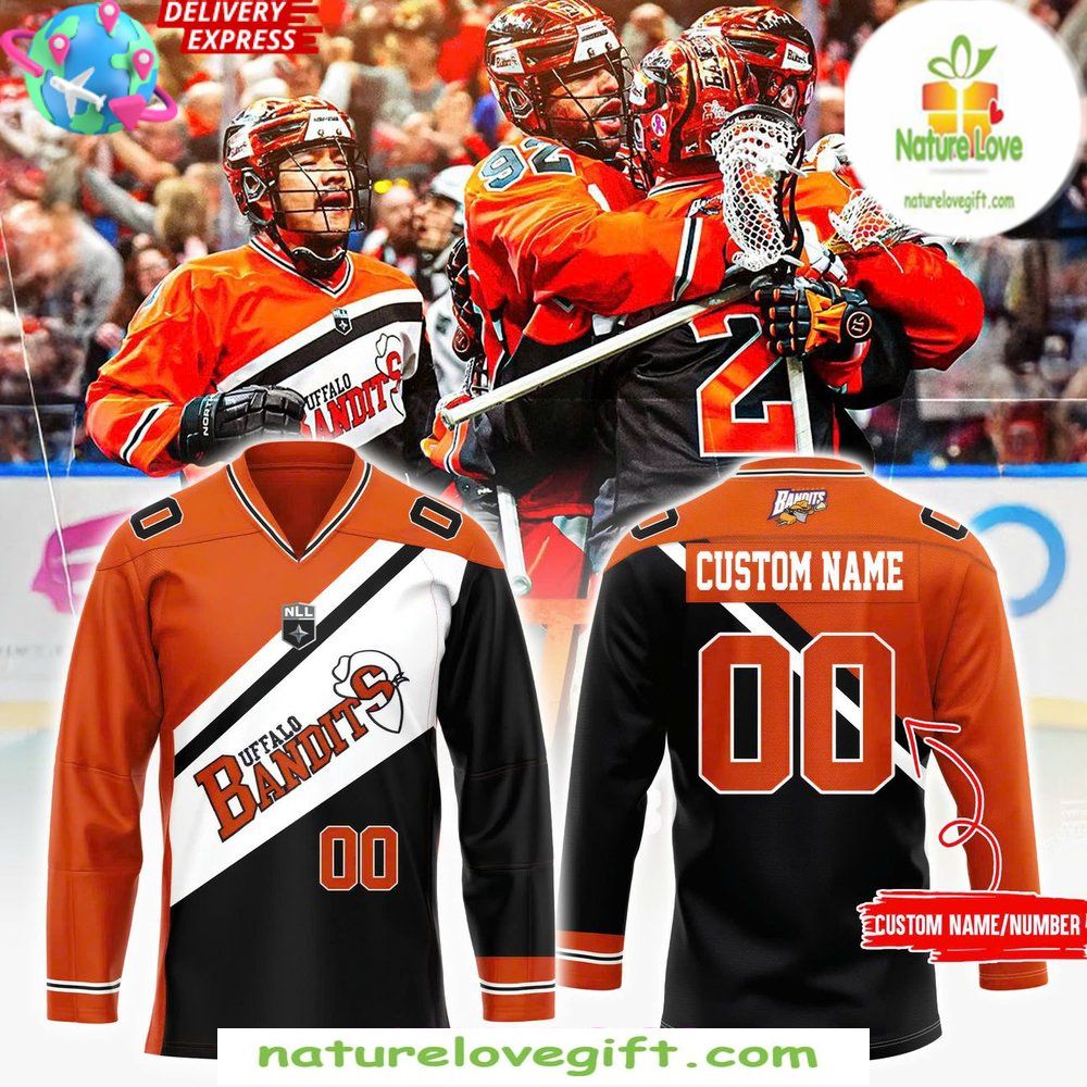 Buffalo Bandits 2026-2026 Hockey Jersey New Uniform Special