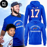 Buffalo Bills 2026 Community Takeover Personalized Hoodie T-Shirt