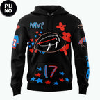 Buffalo Bills 2026 Josh Allen Billustration Hoodie T-Shirt
