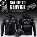 Buffalo Bills 2026 NFL Salute to Service Hoodie T-Shirt
