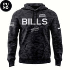 Buffalo Bills 2026 NFL Salute to Service Hoodie T-Shirt