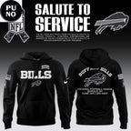 Buffalo Bills 2026 NFL Salute to Service Hoodie T-Shirt