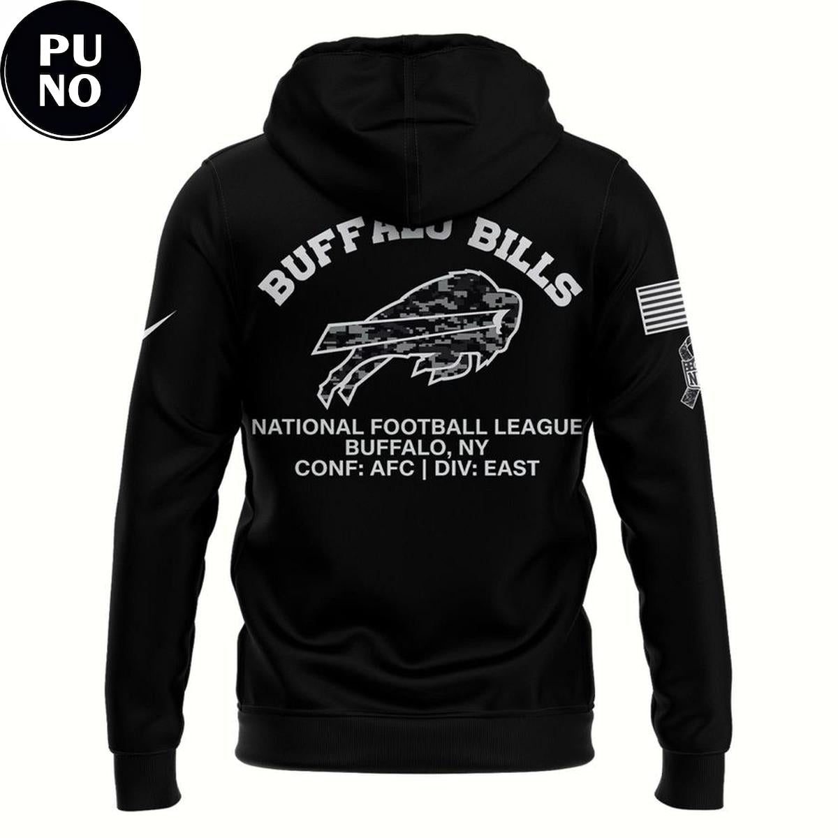 Buffalo Bills 2026 NFL Salute to Service Hoodie T-Shirt