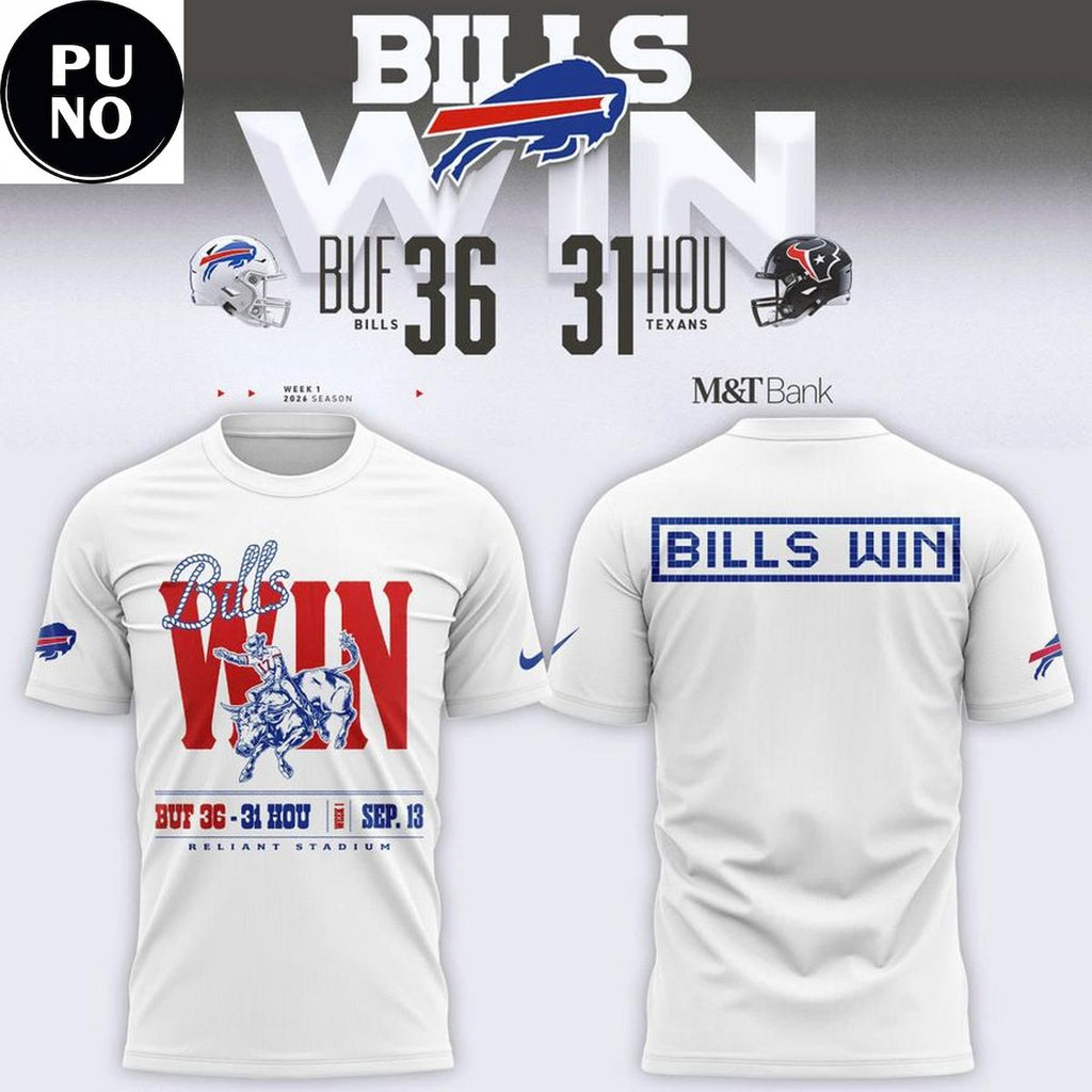 Buffalo Bills 2026 Win Bills vs Texans Game Hoodie T-Shirt