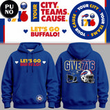 Buffalo Bills 2026 Your City Your Teams Your Cause Hoodie