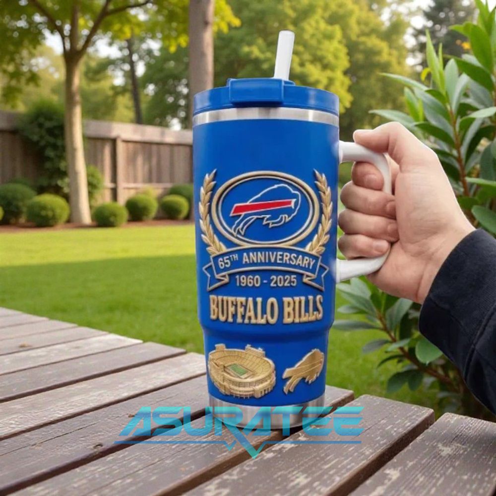 Buffalo Bills 65th Anniversary Limited Edition YETI Tumbler