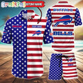 Buffalo Bills American Flag Hawaii Shirt