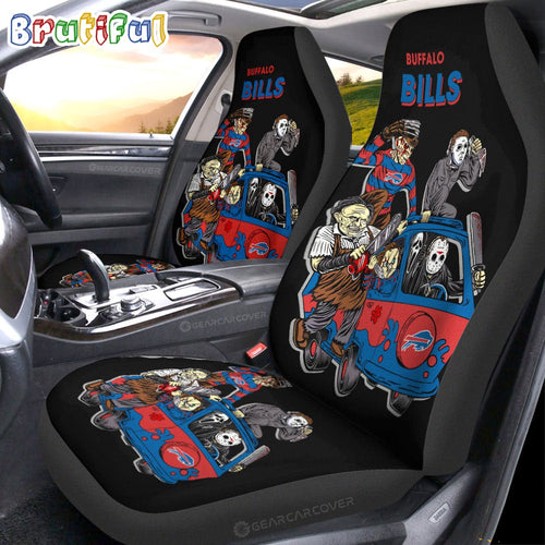 Buffalo Bills Horror Characters Essential Halloween Car Seat Covers