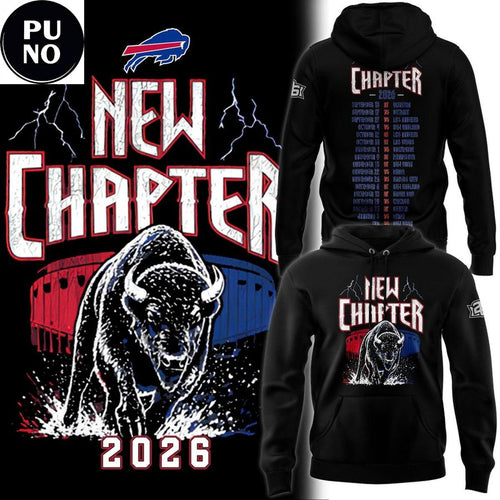 Buffalo Bills New Chapter 2026 Hoodie T-Shirt