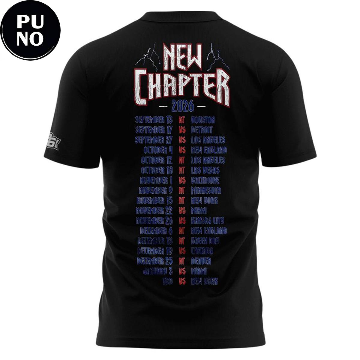 Buffalo Bills New Chapter 2026 Hoodie T-Shirt