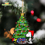 Buffalo Bills Snoopy Peanuts Custom Christmas Ornament Xmas Tree Decorations