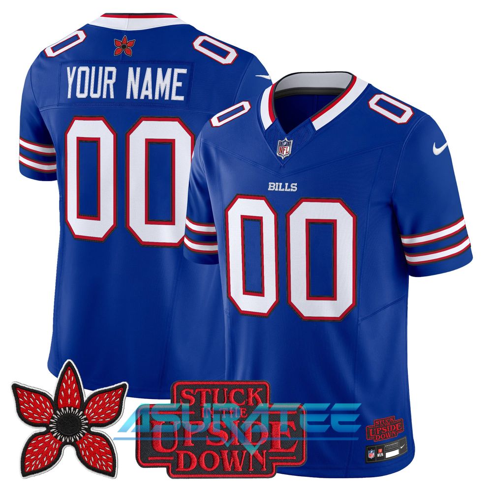 Buffalo Bills ‘Stranger Things Edition’ Custom Football Jersey