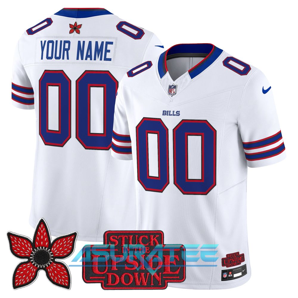 Buffalo Bills ‘Stranger Things Edition’ Custom Football Jersey