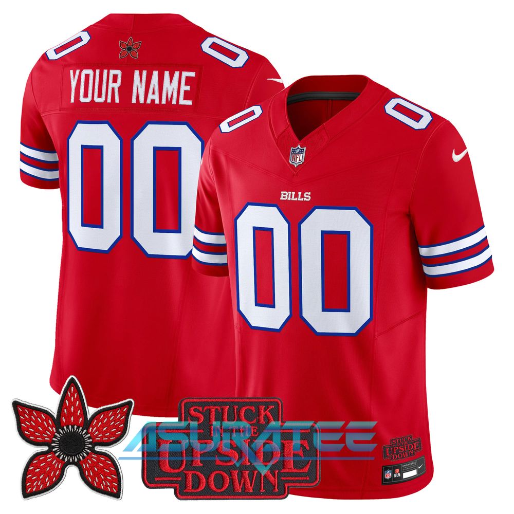 Buffalo Bills ‘Stranger Things Edition’ Custom Football Jersey